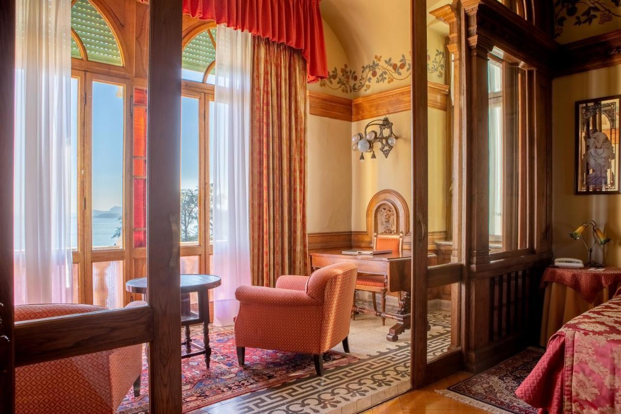 Hotel Villa Del Sogno การ์โดเน ริเวียรา ภายนอก รูปภาพ